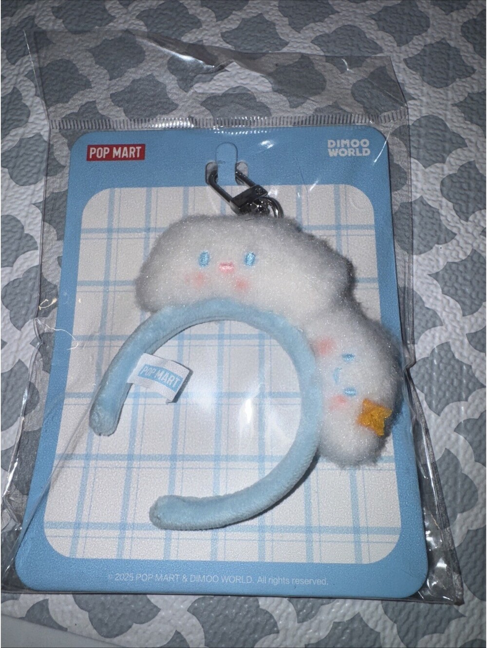 Authentic Dimoo Mini Headband Pendant Sealed Pop Mart US SELLER